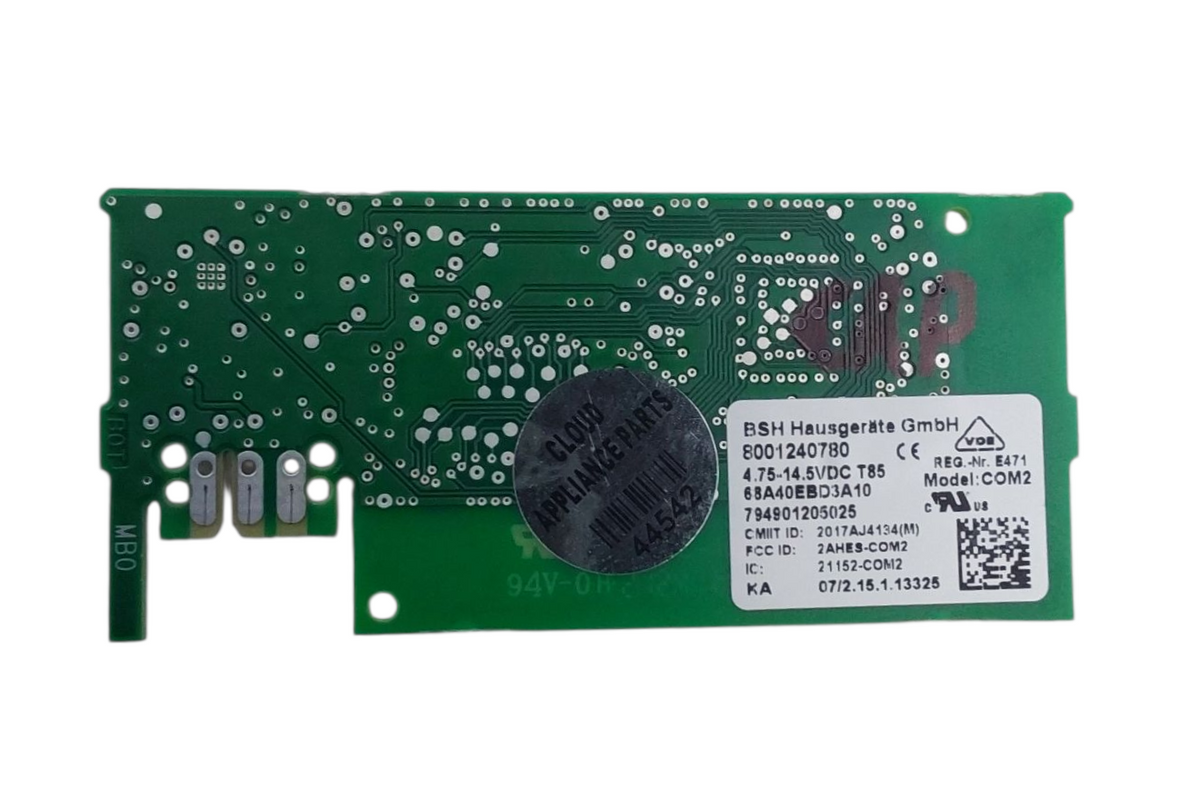 Bosch New Range Control Board 8001240780 **Same Day Shipping & 60 Days Warranty*