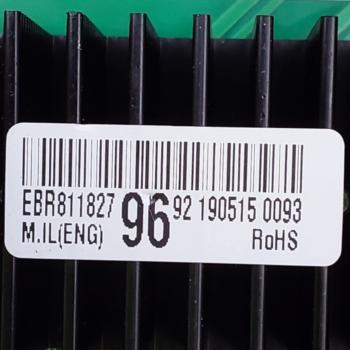 LG Genuine Fridge Control Board EBR81182796 Same Day Shipping & 60 Days Warranty