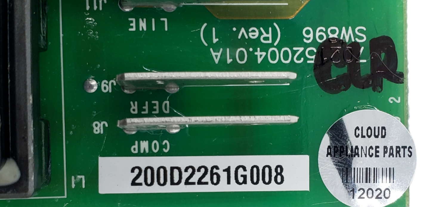 Genuine GE Refrigerator Control 200D2261G008 **Same Day Ship & 60 Days Warranty*