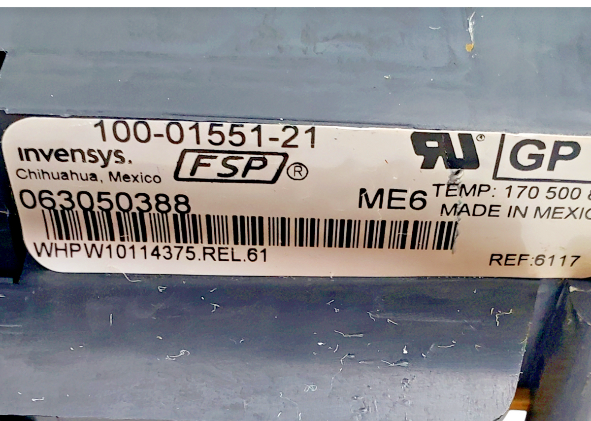 Genuine Whirlpool Range Control Board W10114375 Same Day Ship & 60 Days Warranty
