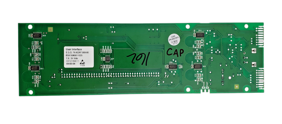 Genuine Bosch Oven Control Board 5060011025 Same Day Shipping & 60 Days Warranty