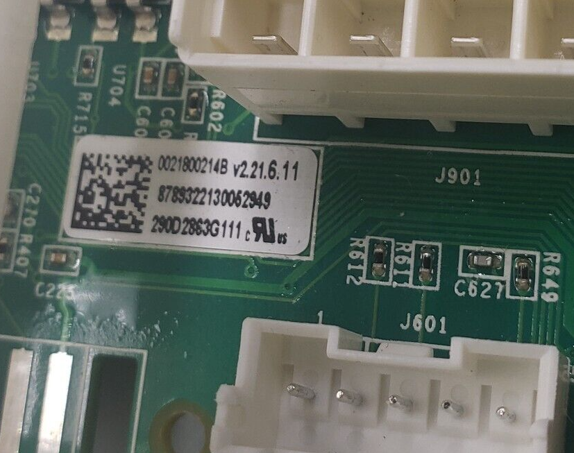 Genuine GE Washer Control Board 290D2863G111 Same Day Ship & **60 Days Warranty*