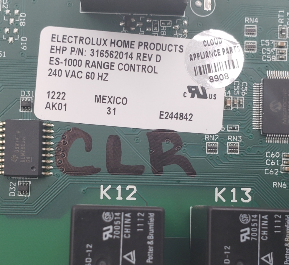 Genuine Frigidaire Oven Control Board 316562014 Same Day Ship & 60 Days Warranty