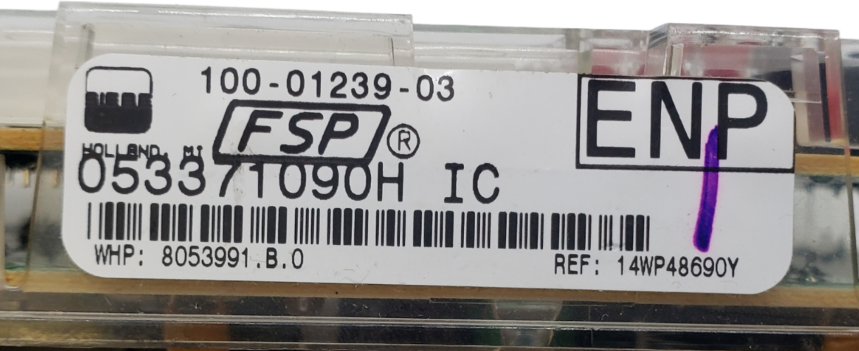 Genuine Whirlpool Oven Control Board 8053991 **Same Day Ship & 60 Days Warranty*