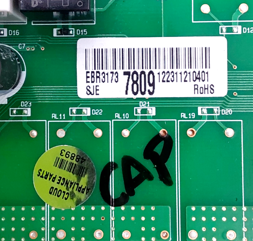 New OEM LG Range Control Board EBR31737809 Same Day Shipping & 60 Days Warranty*