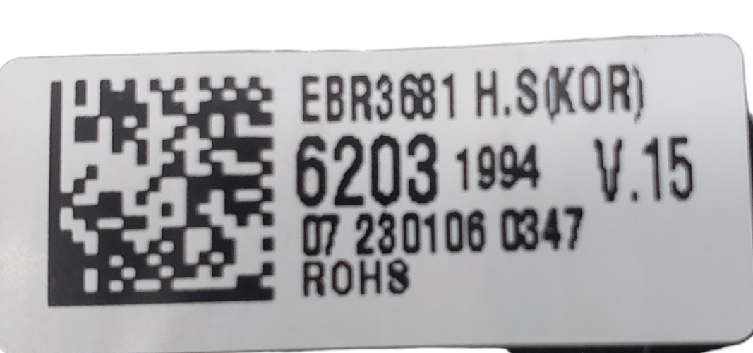 New LG Washer Main Control Board EBR36816203 **Same Day Ship & 60 Days Warranty*