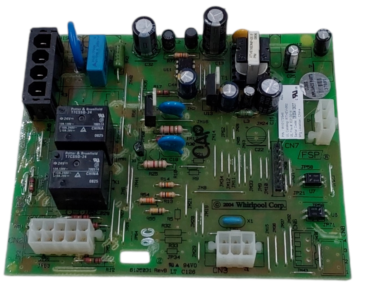 OEM Whirlpool Fridge Control Board W10172546 *Same Day Ship & 60 Days Warranty**