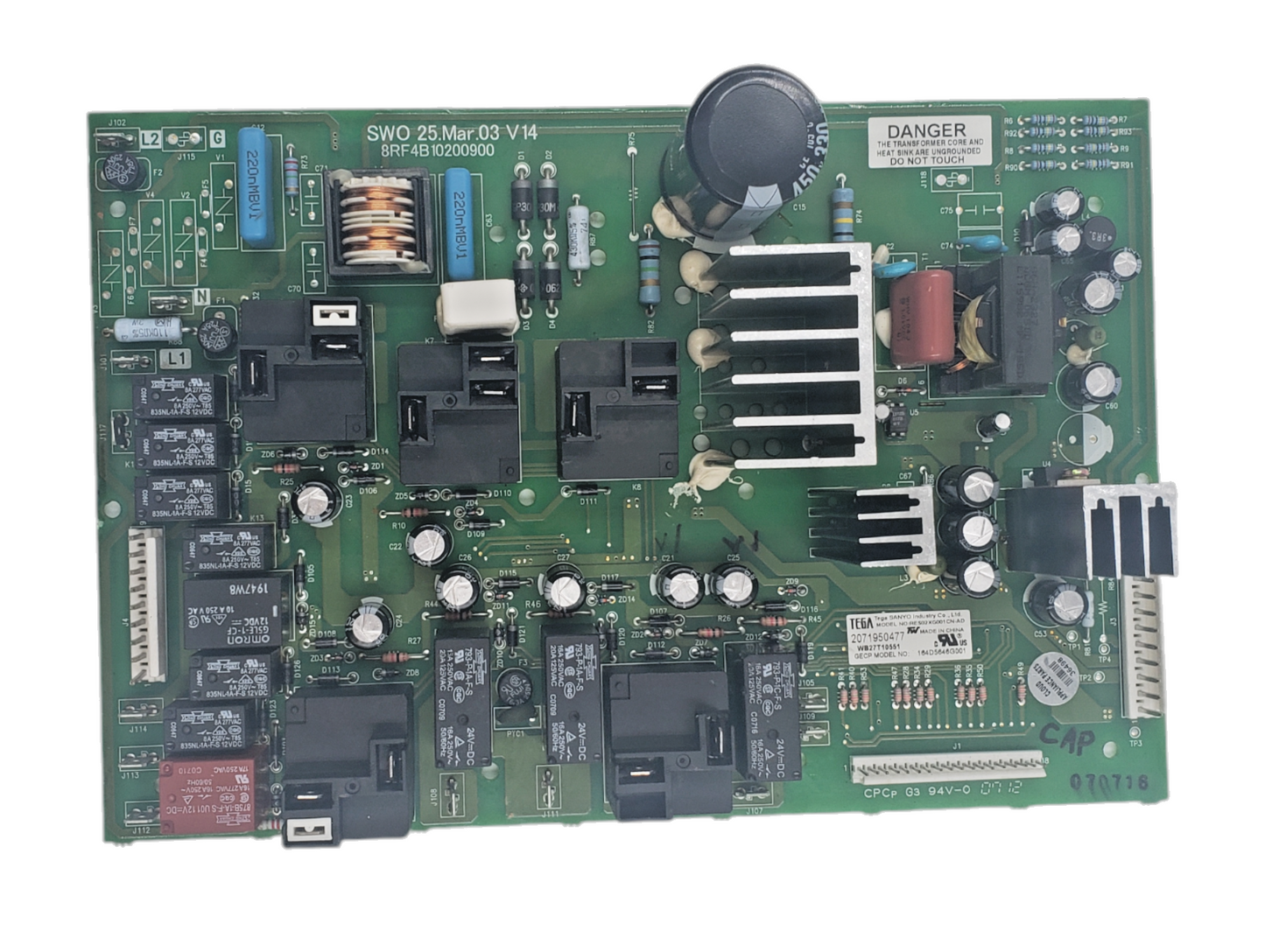 Genuine GE Range Control Board 164D5646G001 Same Day Shipping & 60 Days Warranty