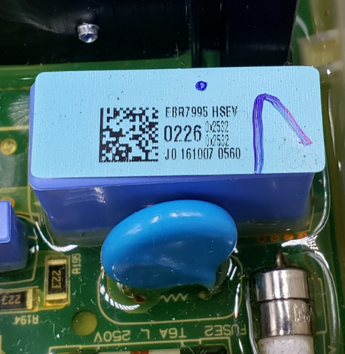 Genuine LG Washer Control Board EBR79950226 Same Day Shipping & 60 Days Warranty