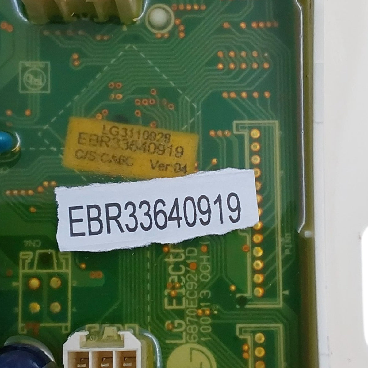LG Genuine Dryer Main Control Board EBR33640919 Same Day Ship & 60 Days Warranty