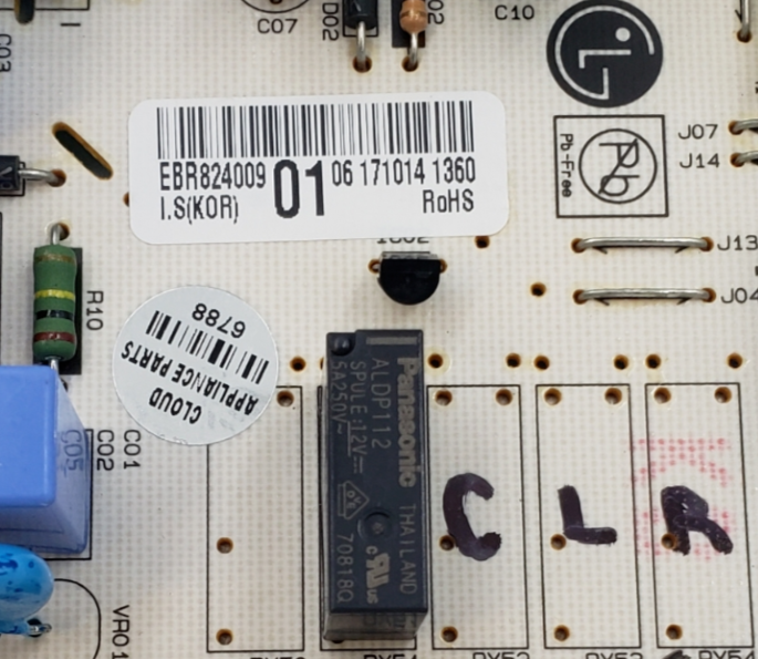 Genuine LG Oven Control Board EBR82400901 Same Day Shipping & *60 Days Warranty*