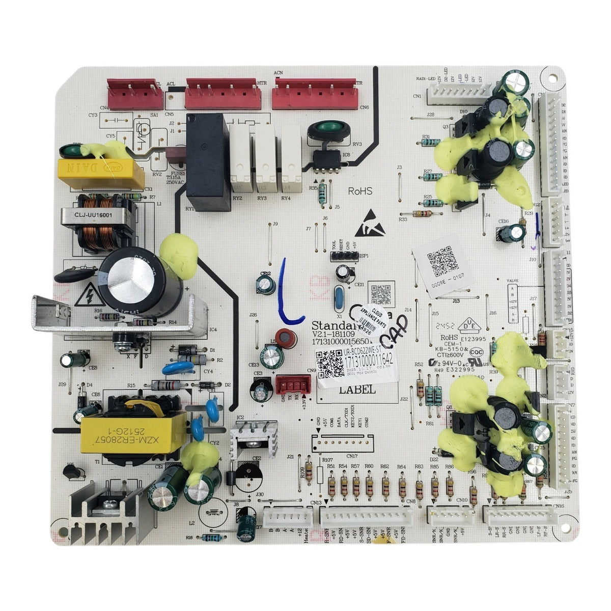 MIDEA OEM Fridge Control Board 17131000011642 *Same Day Ship & 60 Days Warranty*