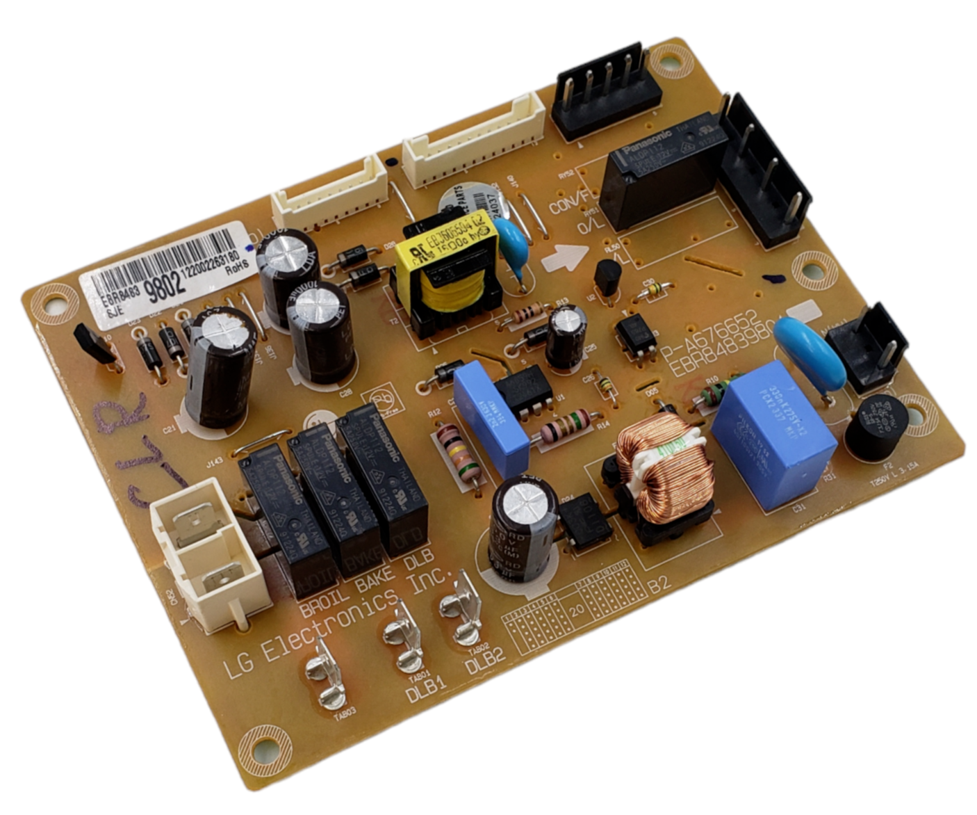 Genuine LG Range Control Board EBR84839802 *Same Day Shipping & 60 Days Warranty