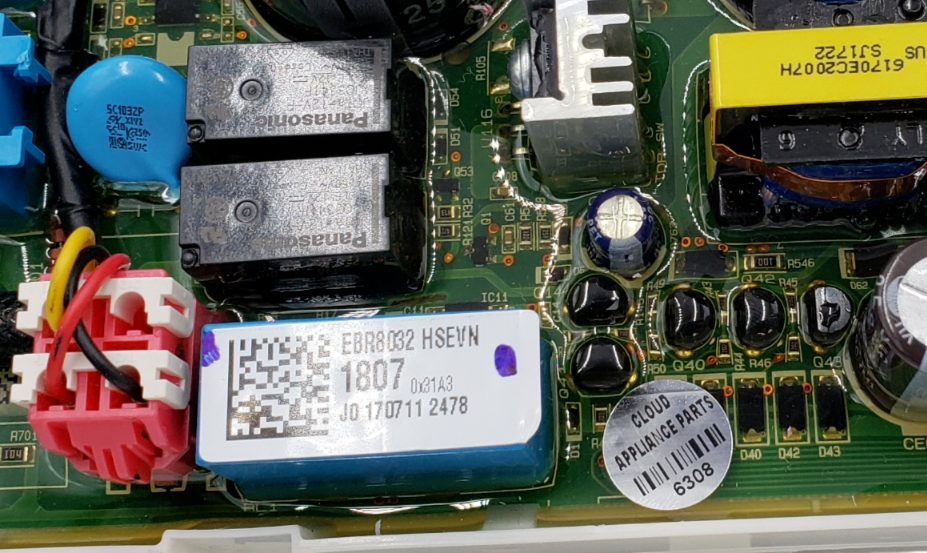 Genuine LG Washer Control Board EBR81300806 Same Day Shipping & 60 Days Warranty