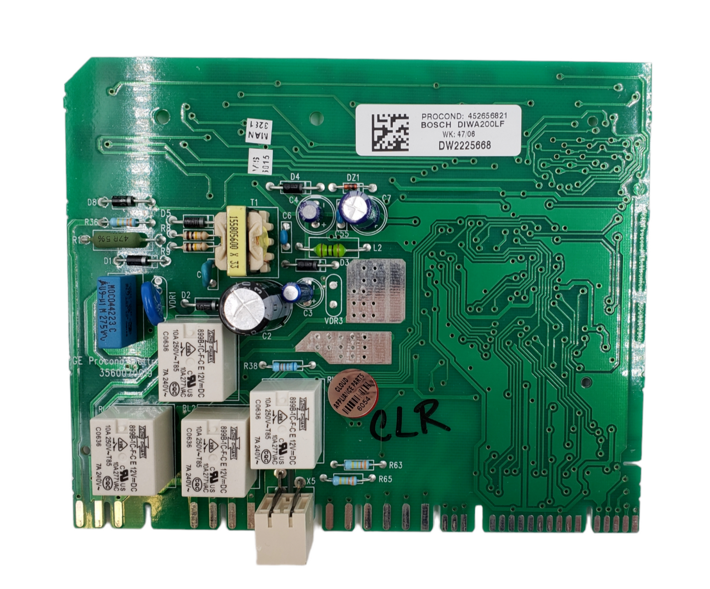 OEM Bosch Dishwasher Control Board 452656821 Same Day Ship & *60 Days Warranty**