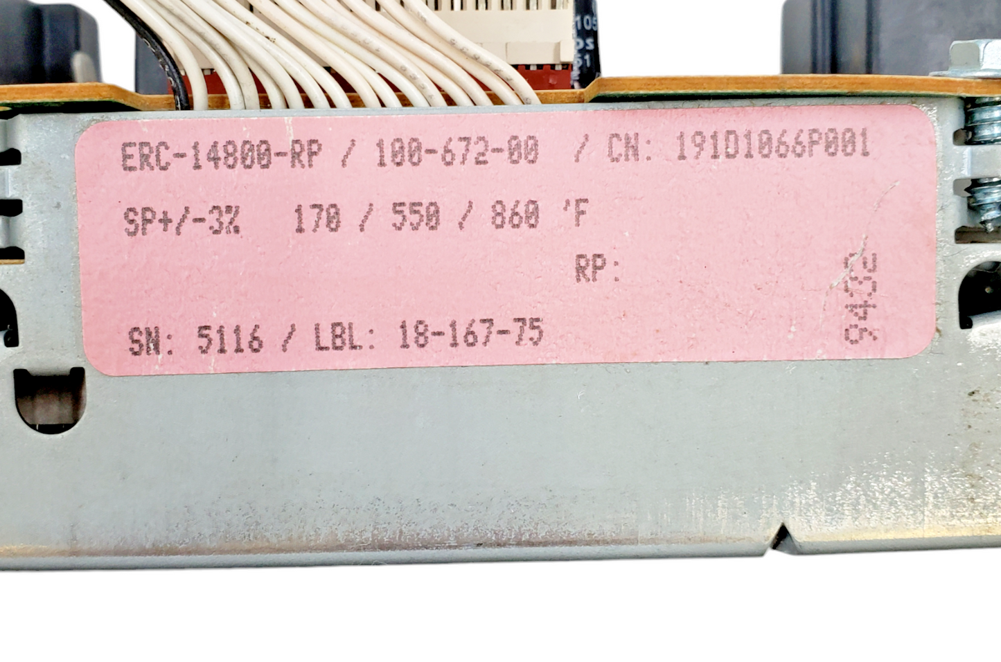 Genuine GE Range Control Board 191D1066P001 Same Day Shipping & 60 Days Warranty