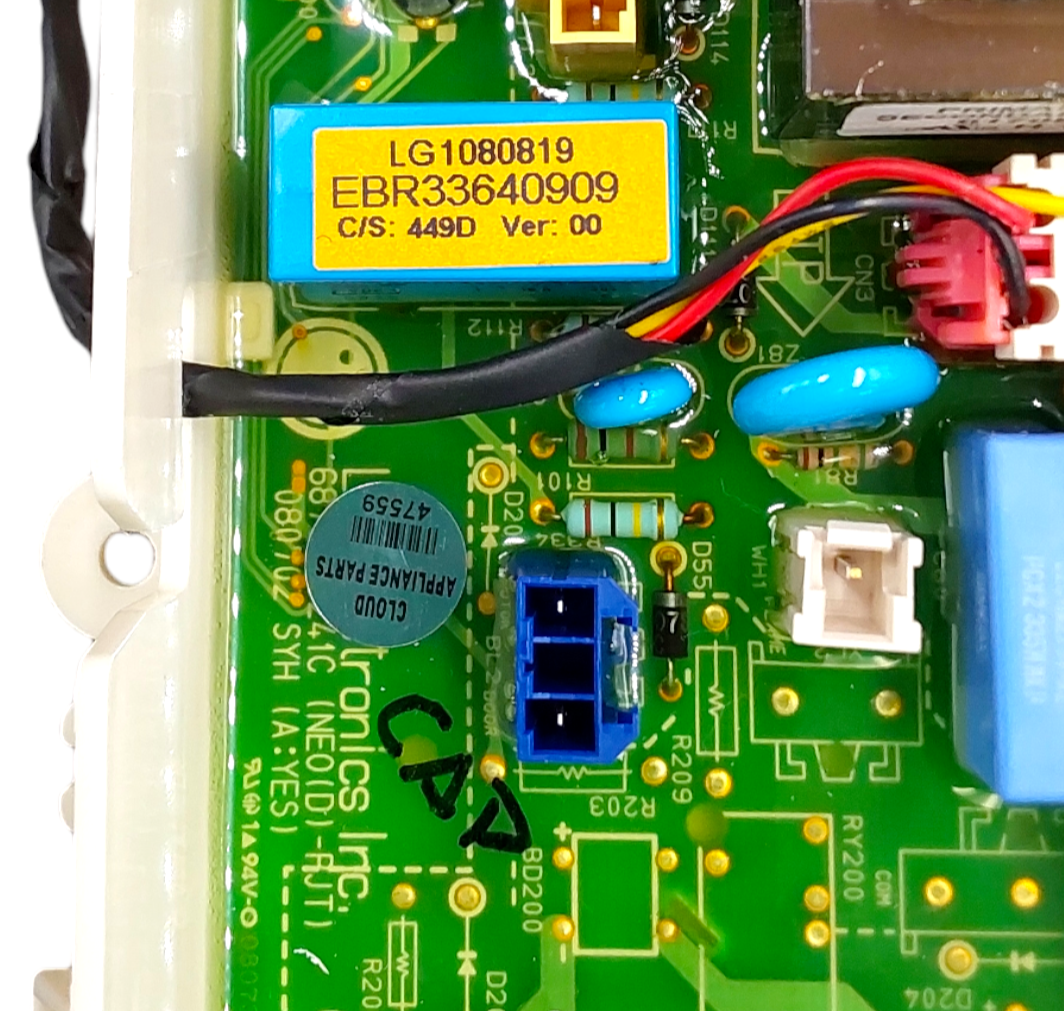 Genuine LG Dryer Control Board EBR33640909 Same Day Shipping & 60 Days Warranty*