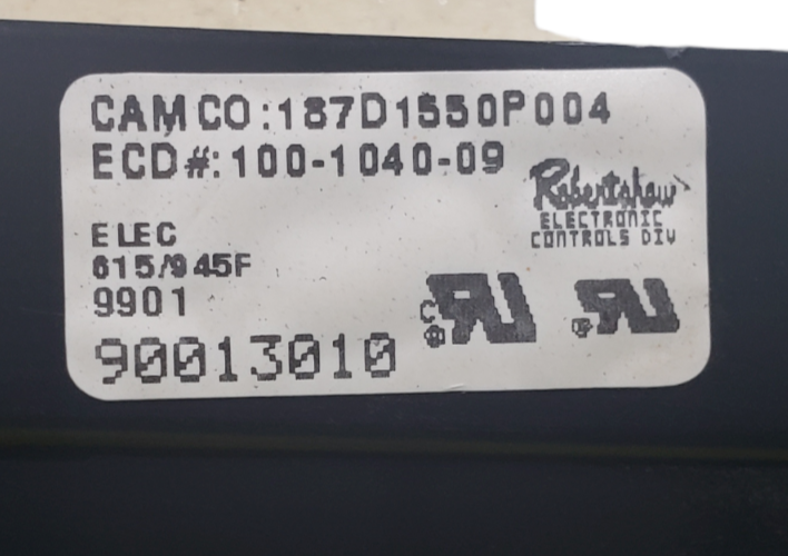 Genuine GE Oven Control Board 187D1550P004 *Same Day Shipping & 60 Days Warranty