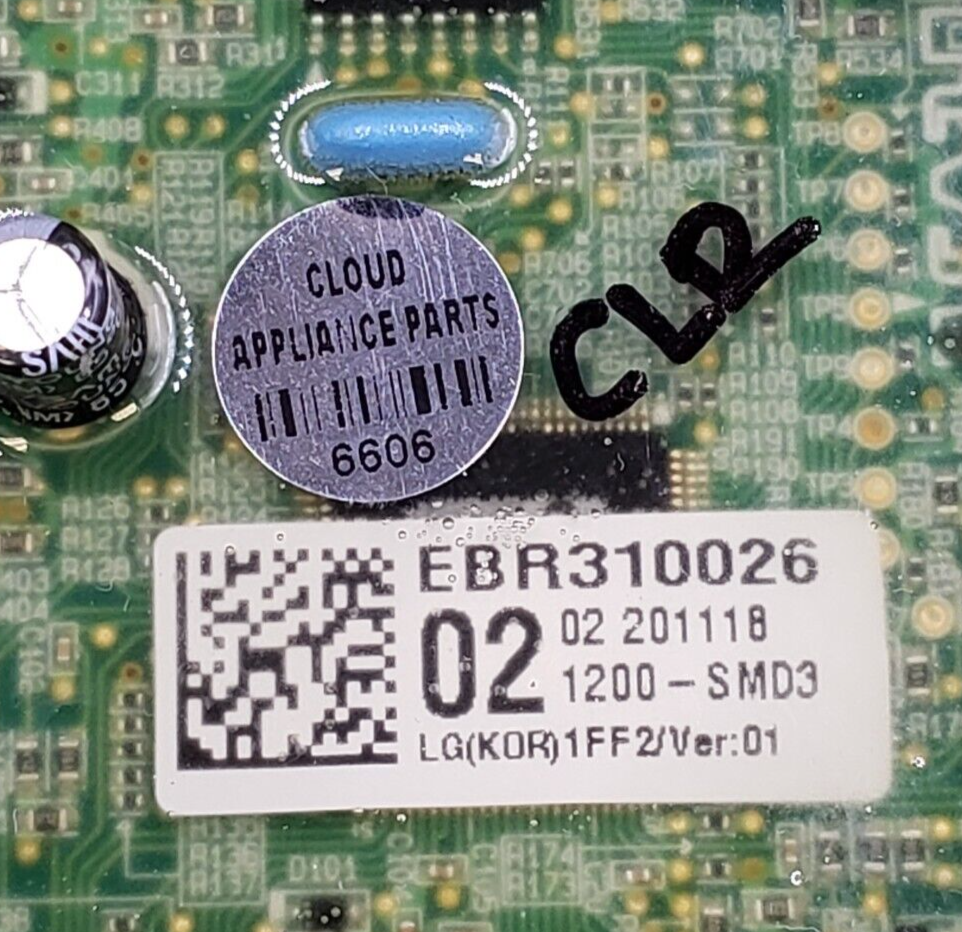 Genuine LG Dryer Control Board EBR31002602 Same Day Shipping & 60 Days Warranty*