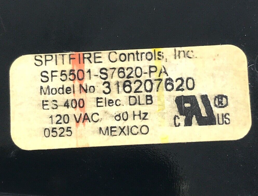 Genuine Frigidaire Range Control 316207620 Same Day Shipping & *60 Days Warranty