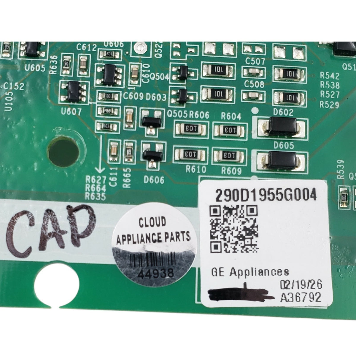 GE Genuine Washer Control Board 290D1955G004  *Same Day Ship & 60 Days Warranty*