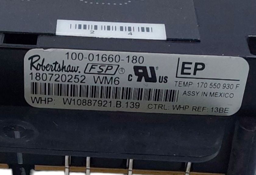 Genuine Whirlpool Oven Control Board W10887921 Same Day Ship & *60 Days Warranty