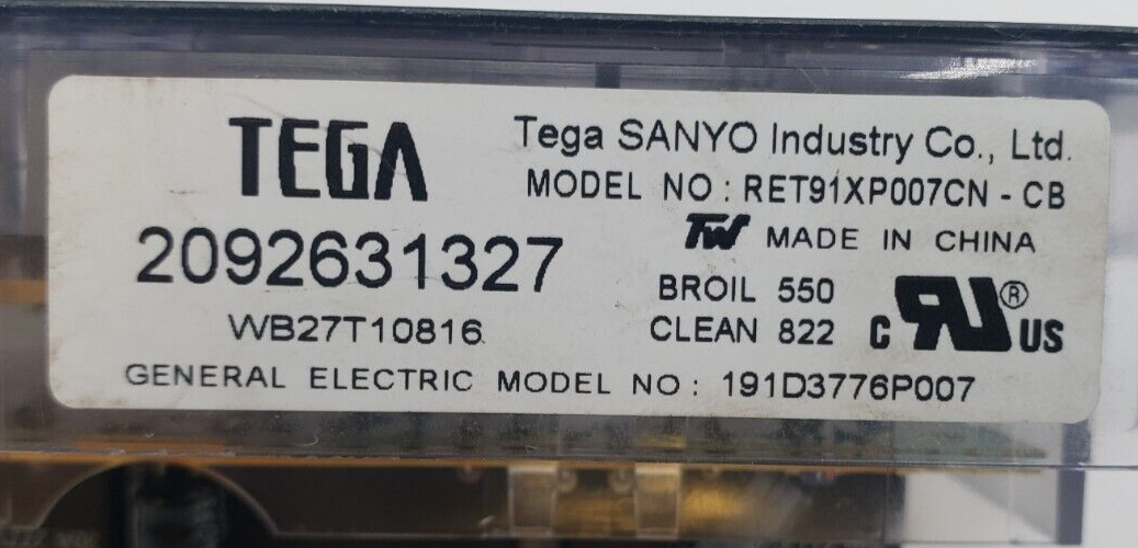 Genuine GE Oven Control Board 191D3776P007 Same Day Shipping & *60 Days Warranty