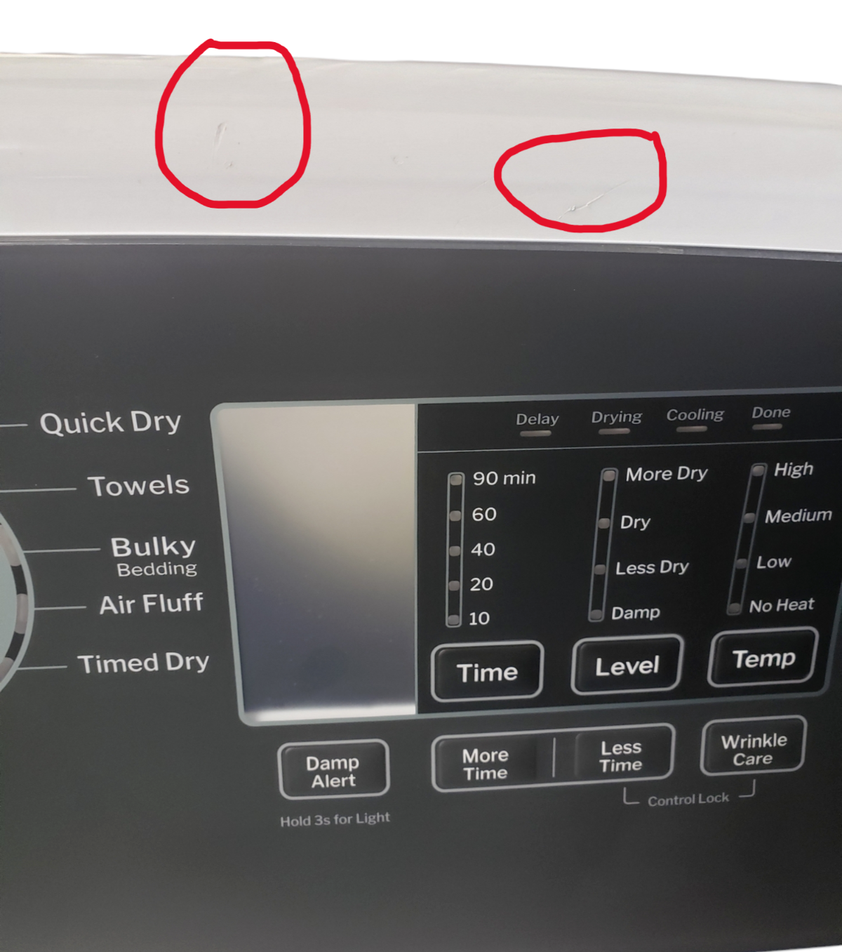 Genuine GE Dryer Control Panel 234D2257P001 Same Day Shipping & 60 Days Warranty
