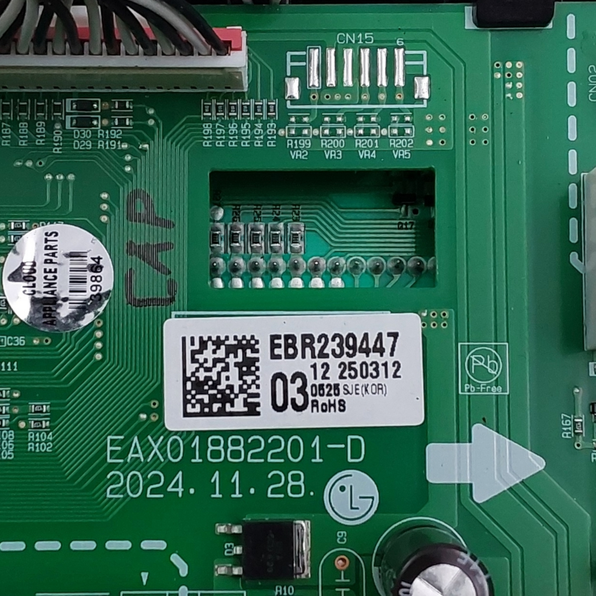 LG Genuine Range Control Board EBR23944703 *Same Day Shipping & 60 Days Warranty