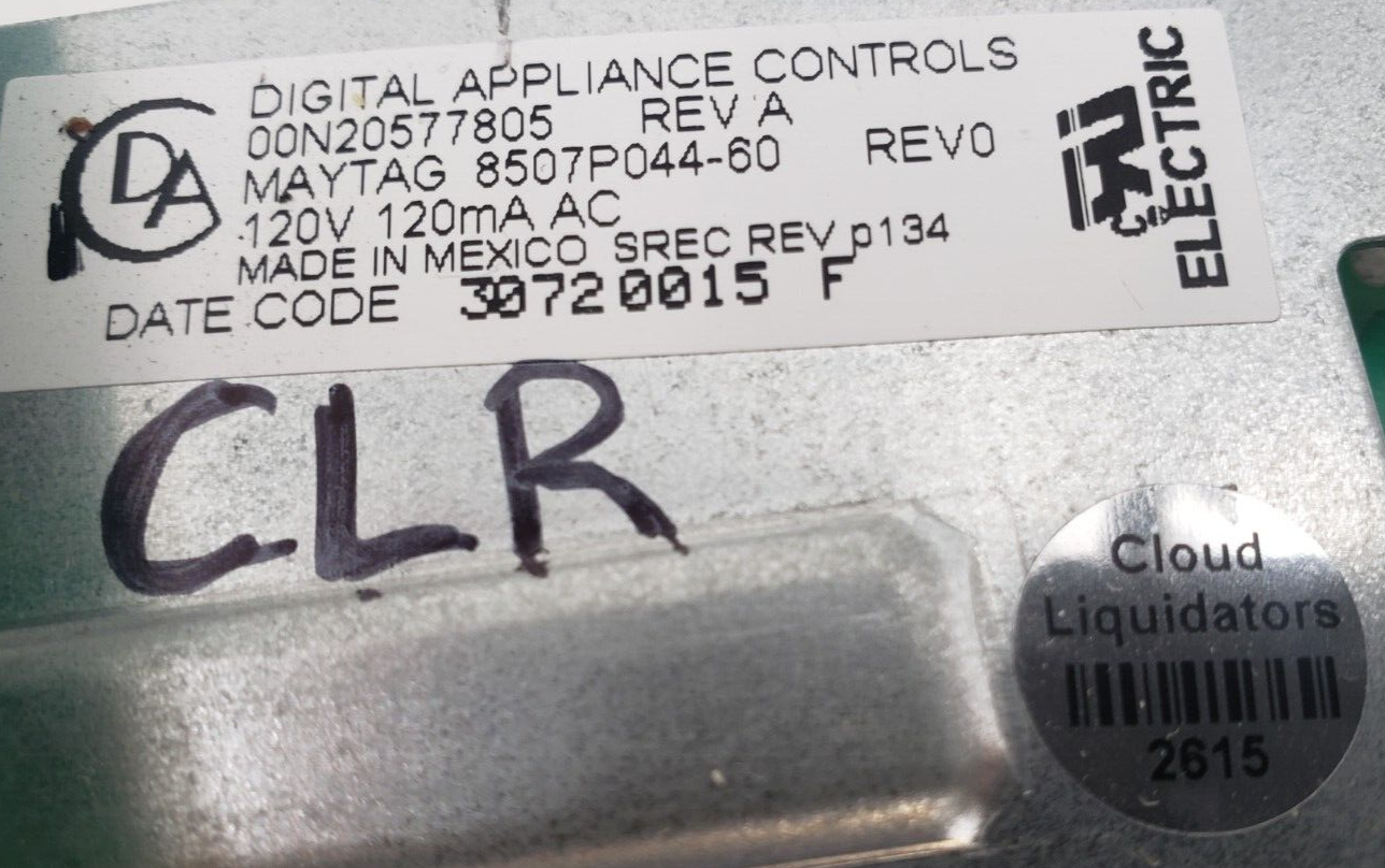 Genuine Maytag Oven Control Board 8507P044-60 Same Day Ship & *60 Days Warranty*