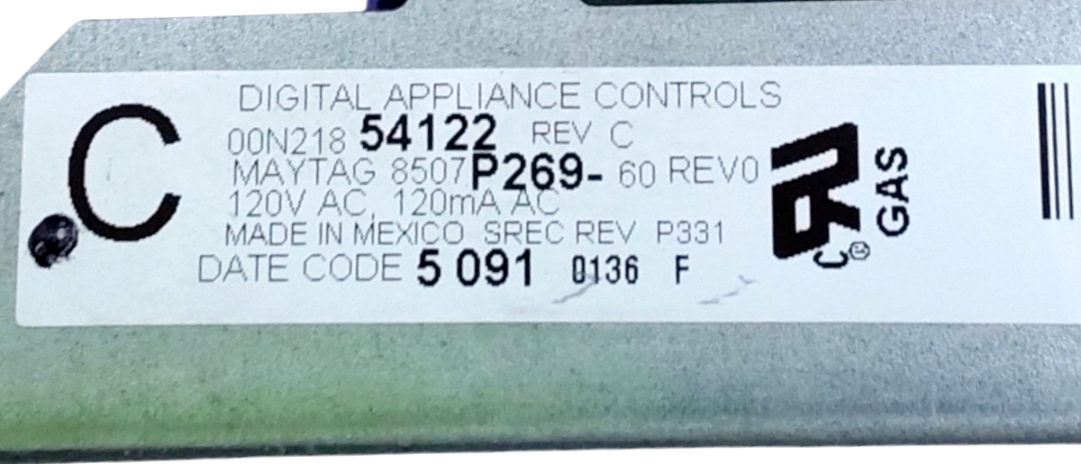 Genuine Maytag Range Control Board 8507P269-60 Same Day Ship & 60 Days Warranty*