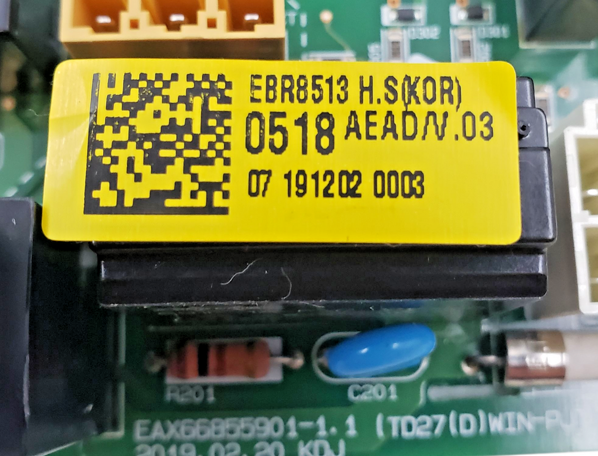 Genuine LG Dryer Control Board EBR85130518 Same Day Shipping & 60 Days Warranty*