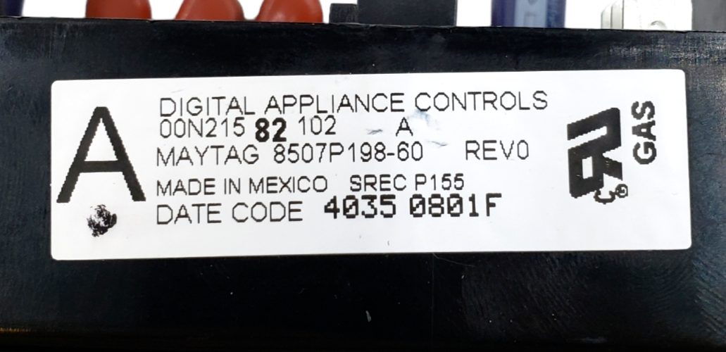Genuine Maytag Oven Control Board 8507P198-60 *Same Day Ship & 60 Days Warranty*