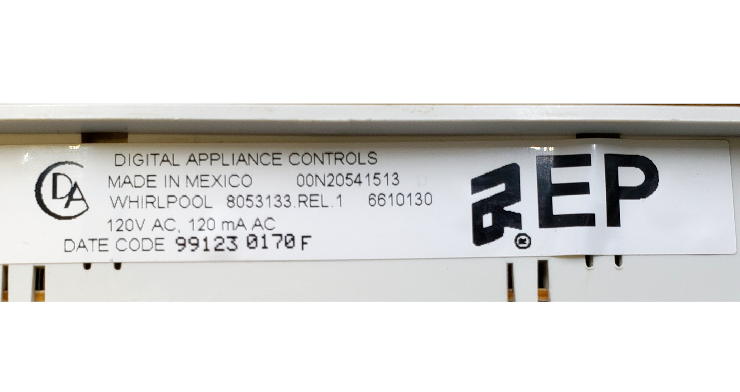 Genuine Whirlpool Oven Control Board 8053133 *Same Day Ship & 60 Days Warranty**