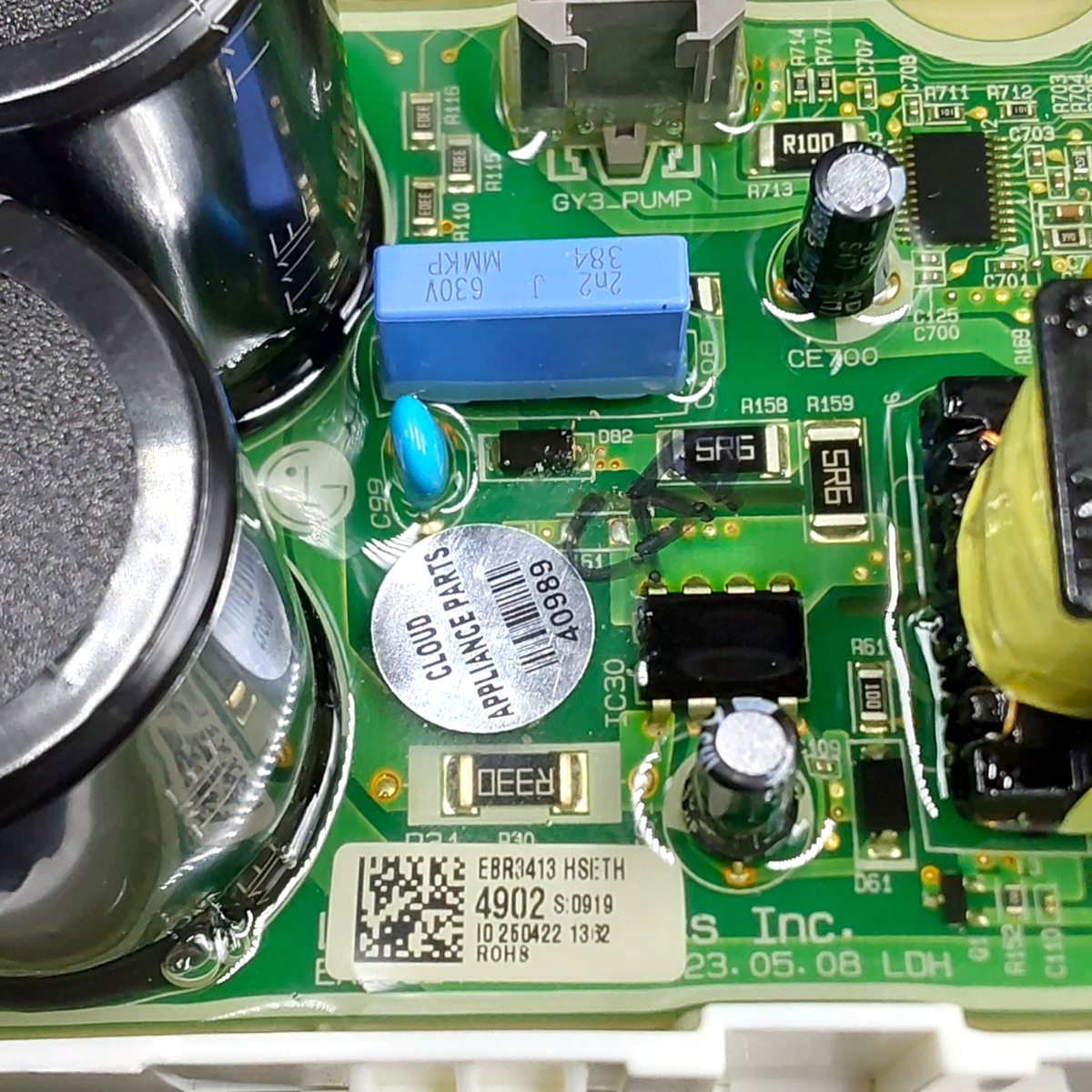 LG New Washer Control Board EBR34134902 **Same Day Shipping & 60 Days Warranty**