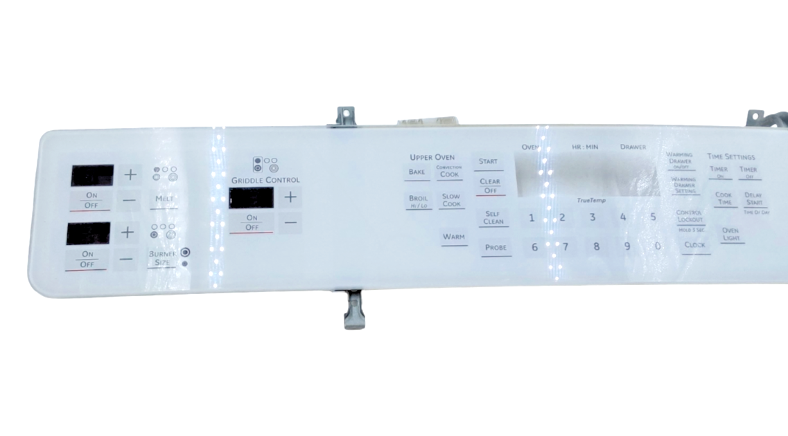 Genuine GE Range Touch Glass Panel 191D5594P008 Same Day Ship & 60 Days Warranty