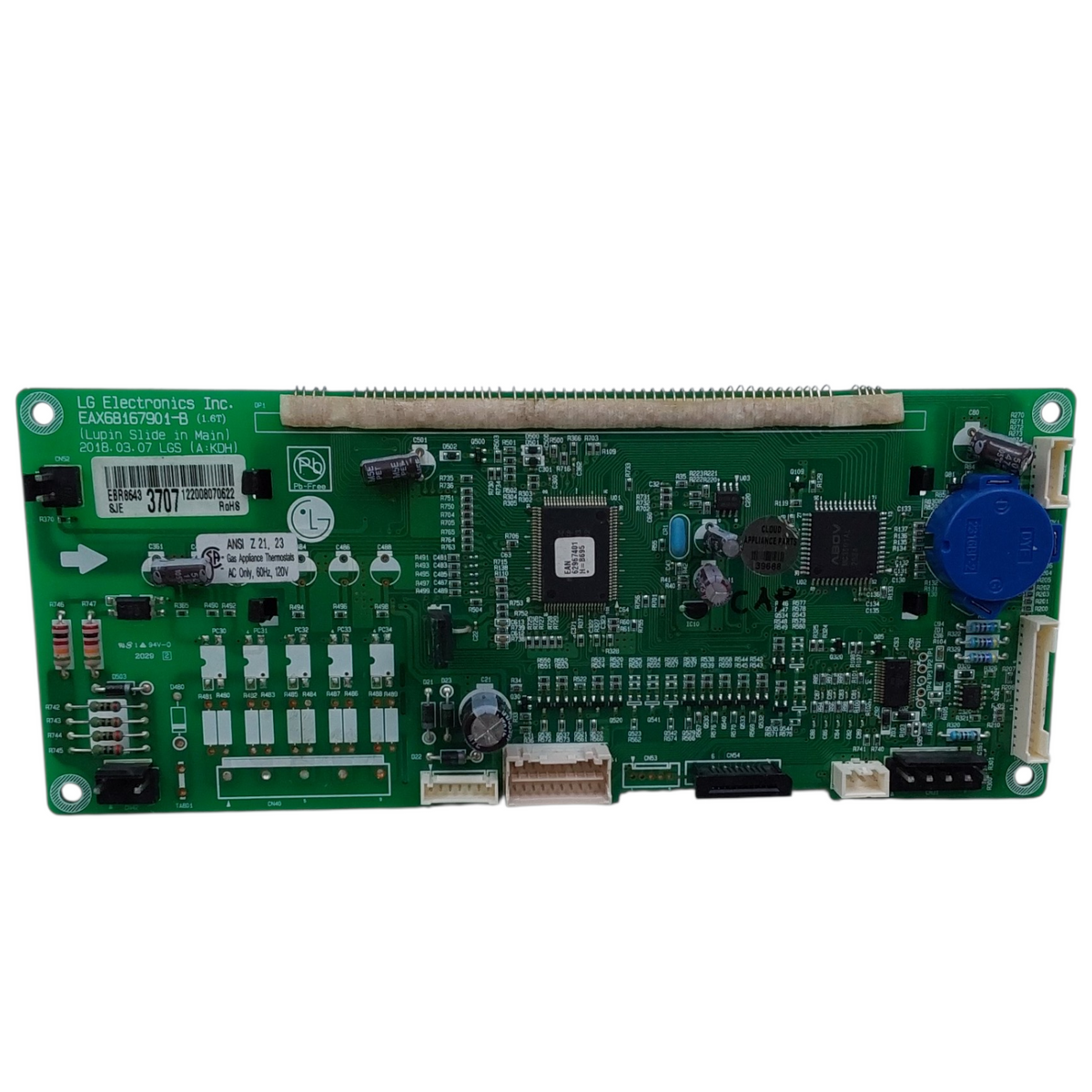 LG Genuine Range Control Board EBR86433707 *Same Day Shipping & 60 Days Warranty