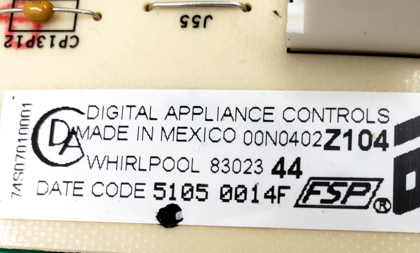 Genuine Whirlpool Oven Control Board 8302344  *Same Day Ship & 60 Days Warranty*