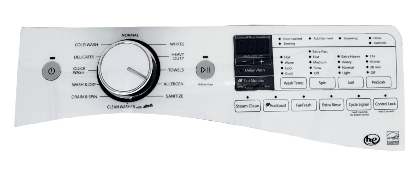 Genuine Whirlpool Washer Control W10750481 Same Day Shipping & 60 Days Warranty*