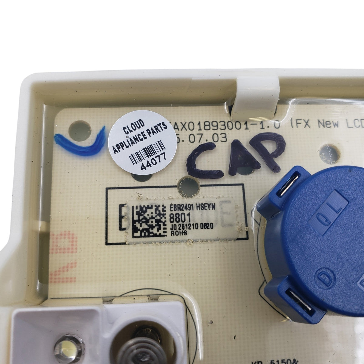 LG New Washer Control Board EBR24918801 **Same Day Shipping & 60 Days Warranty**