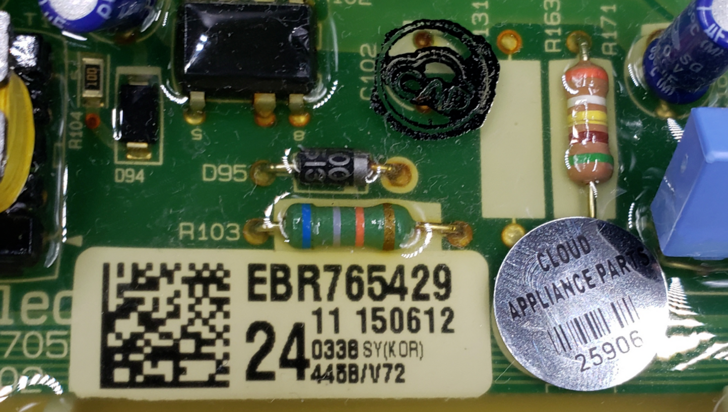 Genuine LG Dryer Control Board EBR76542924 *Same Day Shipping & 60 Days Warranty