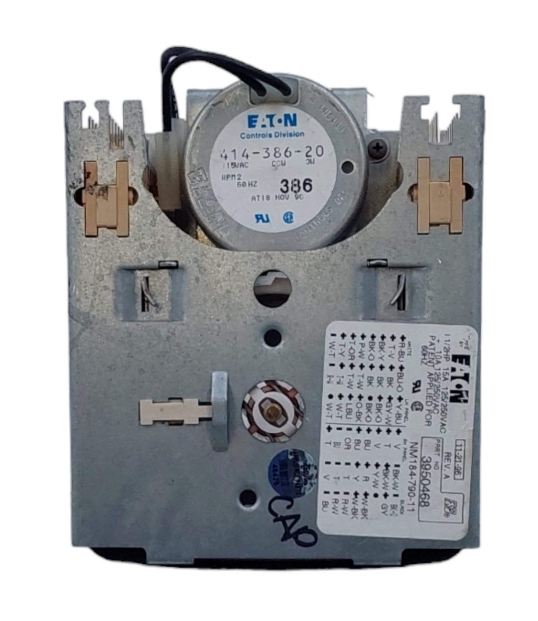 Genuine Whirlpool Washer Timer 3950468 **Same Day Shipping & 60 Days Warranty***