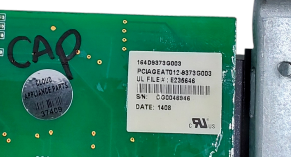 Genuine GE Range Control Board 164D9373G003 Same Day Shipping & 60 Days Warranty