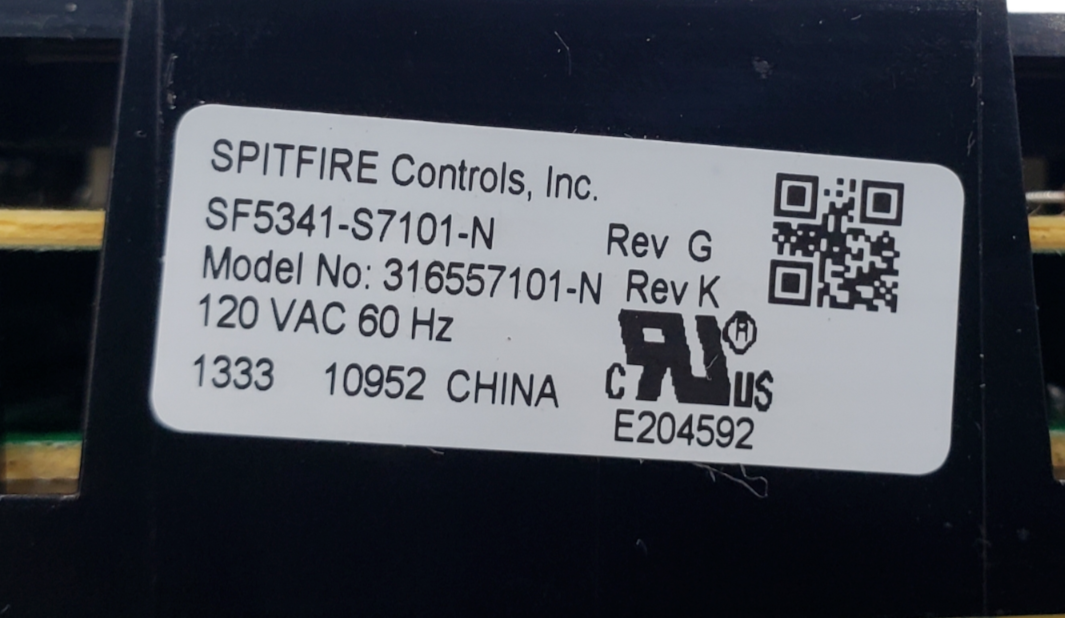 Genuine Frigidaire Oven Control Board 316557101 Same Day Ship & 60 Days Warranty