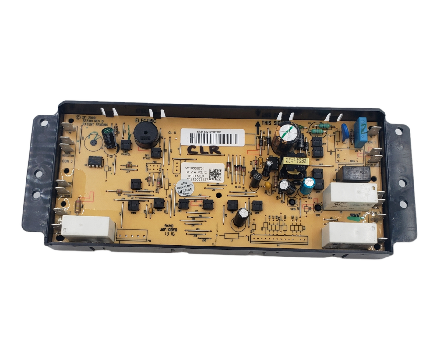 Genuine Whirlpool Range Control Board W10586731 Same Day Ship & 60 Days Warranty