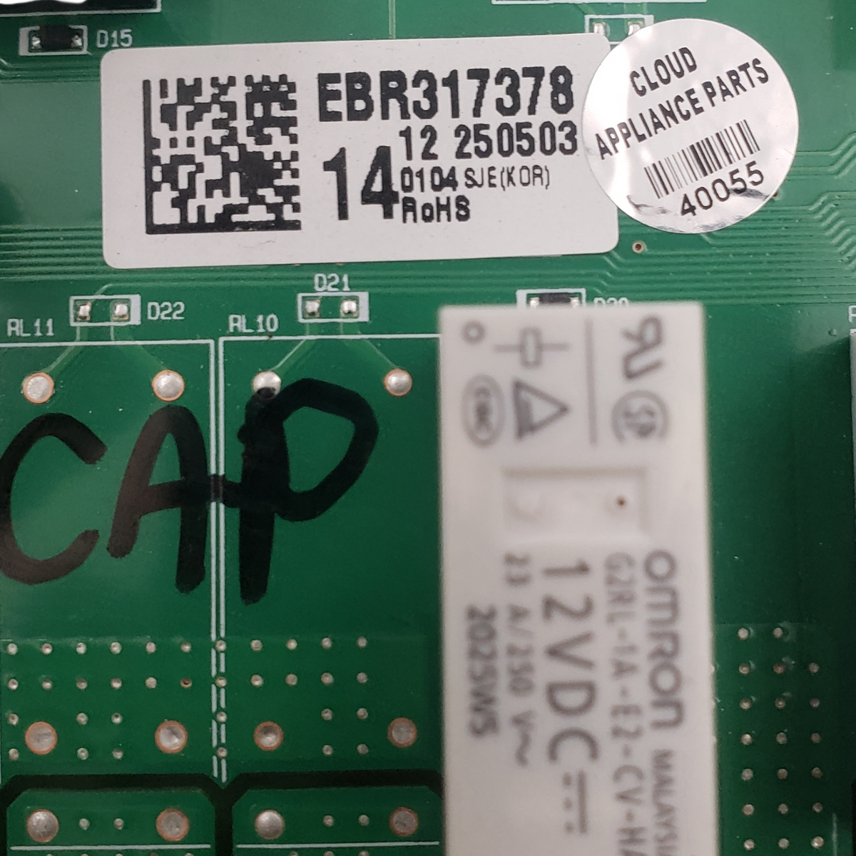 LG New Range Control Board EBR31737814 ***Same Day Shipping & 60 Days Warranty**
