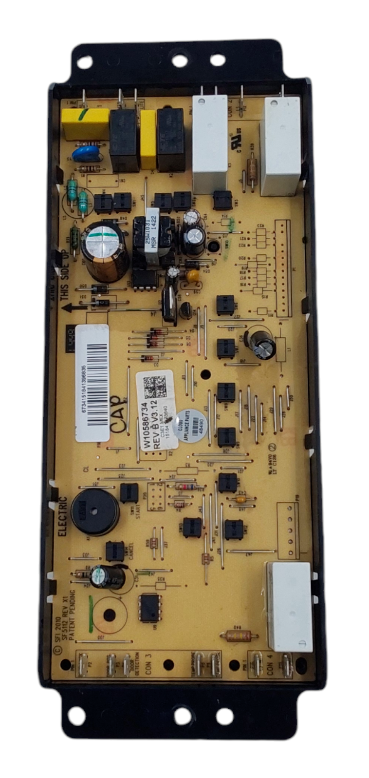 Genuine Whirlpool Range Control Board W10586734 Same Day Ship & 60 Days Warranty