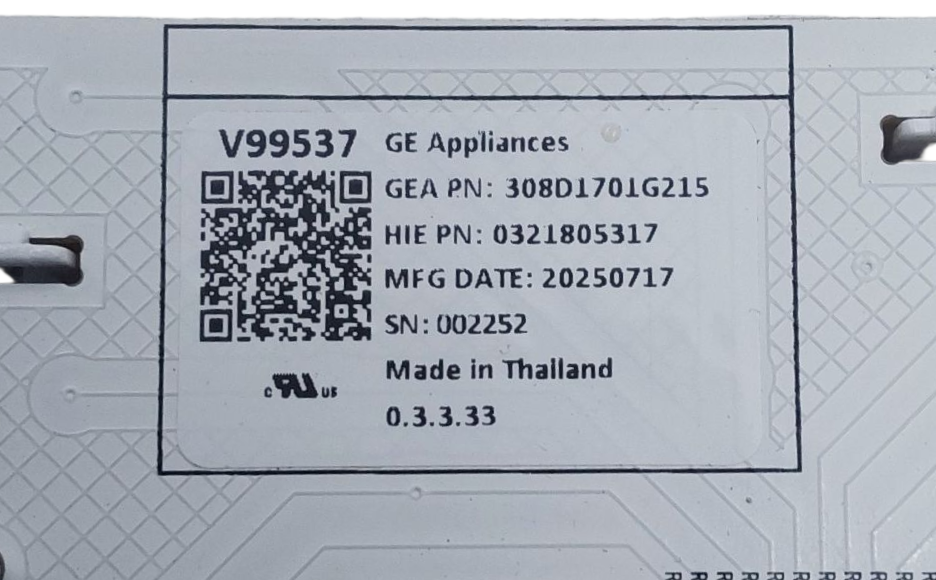 GE New Dryer Control Board 308D1701G215 **Same Day Shipping & 60 Days Warranty**