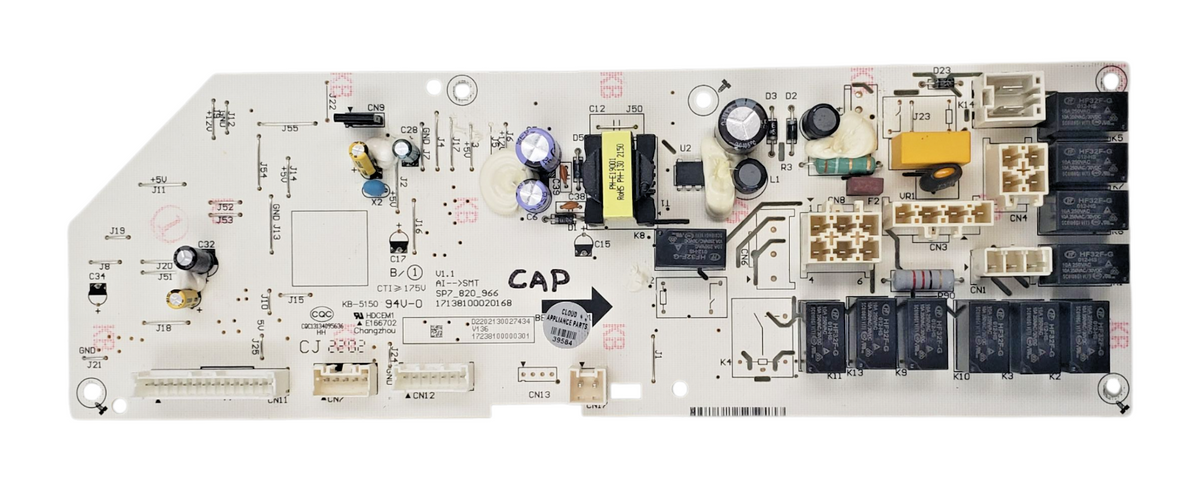 OEM Midea Washer Control Board 17238100000301 *Same Day Ship & 60 Days Warranty*
