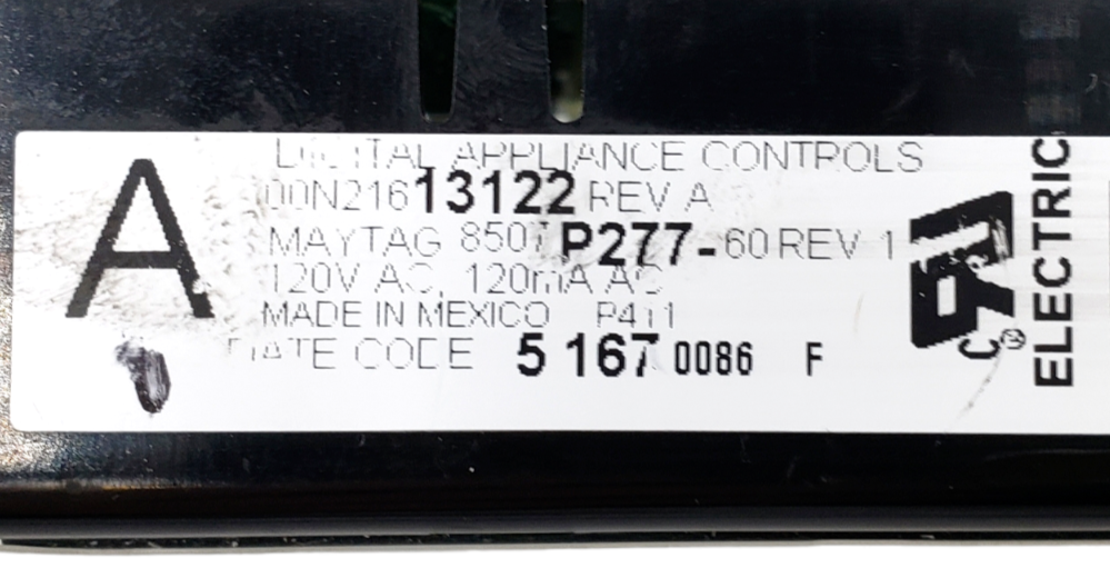 Genuine Maytag Range Control Board 8507P277-60 Same Day Ship & 60 Days Warranty*